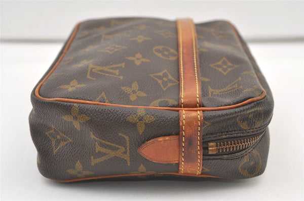 Authentic Louis Vuitton Monogram Compiegne 23 Clutch Hand Bag M51847 LV 1216K