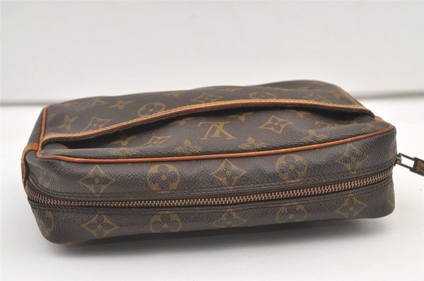 Authentic Louis Vuitton Monogram Compiegne 23 Clutch Hand Bag M51847 LV 1216K