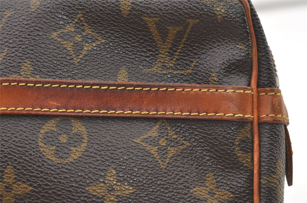 Authentic Louis Vuitton Monogram Compiegne 23 Clutch Hand Bag M51847 LV 1216K
