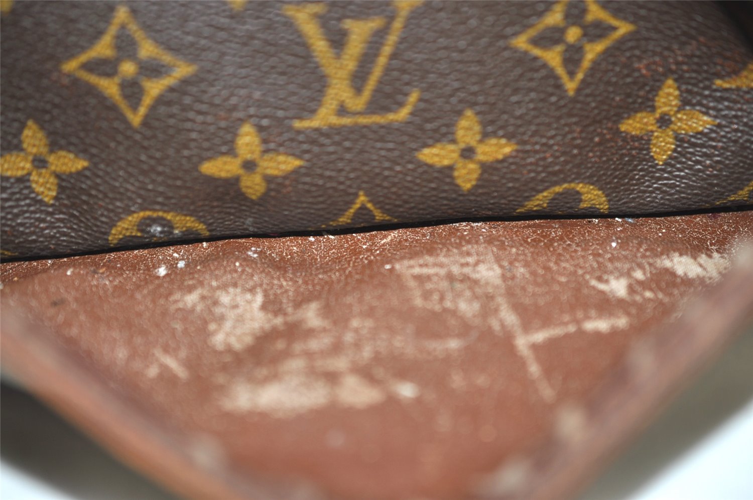 Authentic Louis Vuitton Monogram Compiegne 23 Clutch Hand Bag M51847 LV 1216K