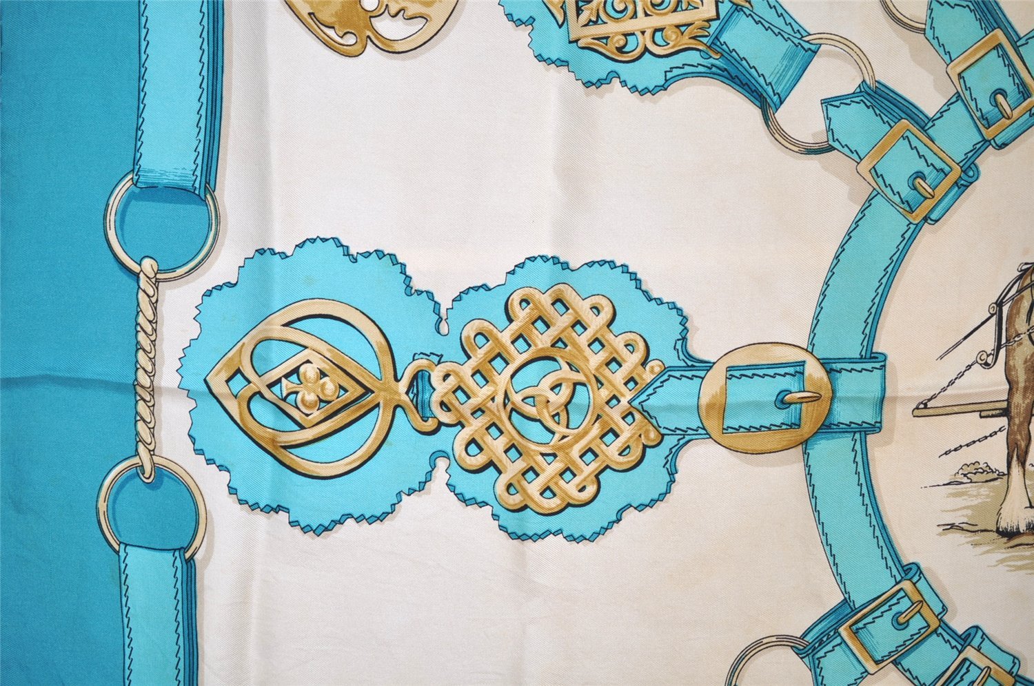 Authentic HERMES Carre 90 Scarf 