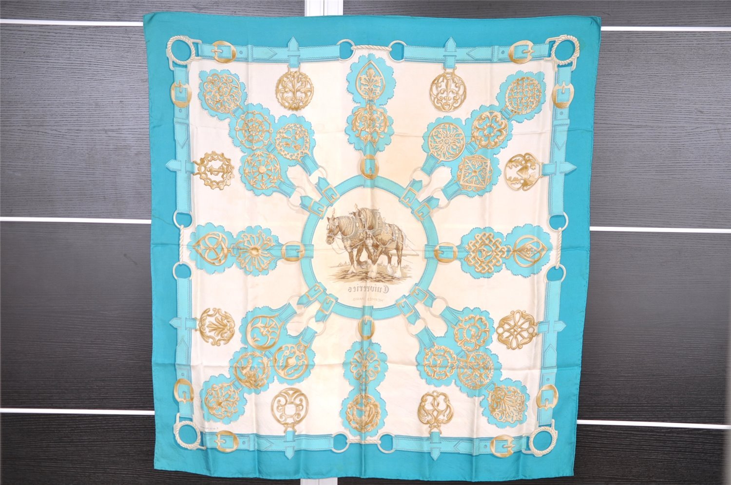 Authentic HERMES Carre 90 Scarf 