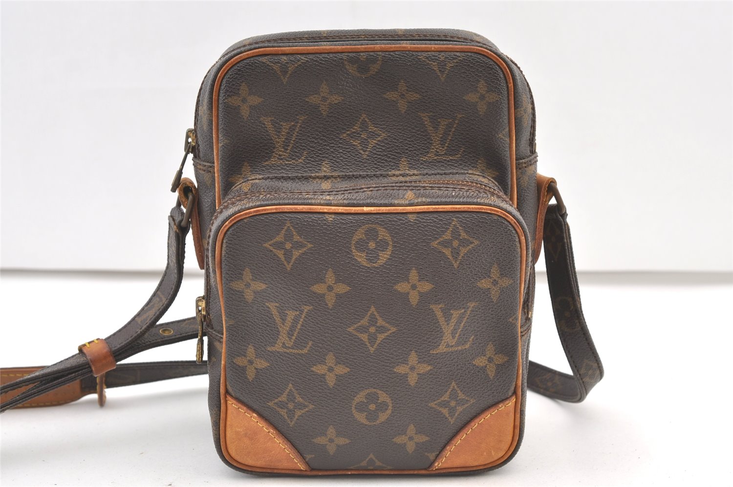 Authentic Louis Vuitton Monogram Amazone Shoulder Cross Body Bag M45236 LV 1218K