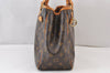 Authentic Louis Vuitton Monogram Batignolles Horizontal Tote Bag M51154 LV 1220K
