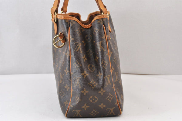 Authentic Louis Vuitton Monogram Batignolles Horizontal Tote Bag M51154 LV 1220K