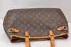 Authentic Louis Vuitton Monogram Batignolles Horizontal Tote Bag M51154 LV 1220K