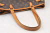 Authentic Louis Vuitton Monogram Batignolles Horizontal Tote Bag M51154 LV 1220K