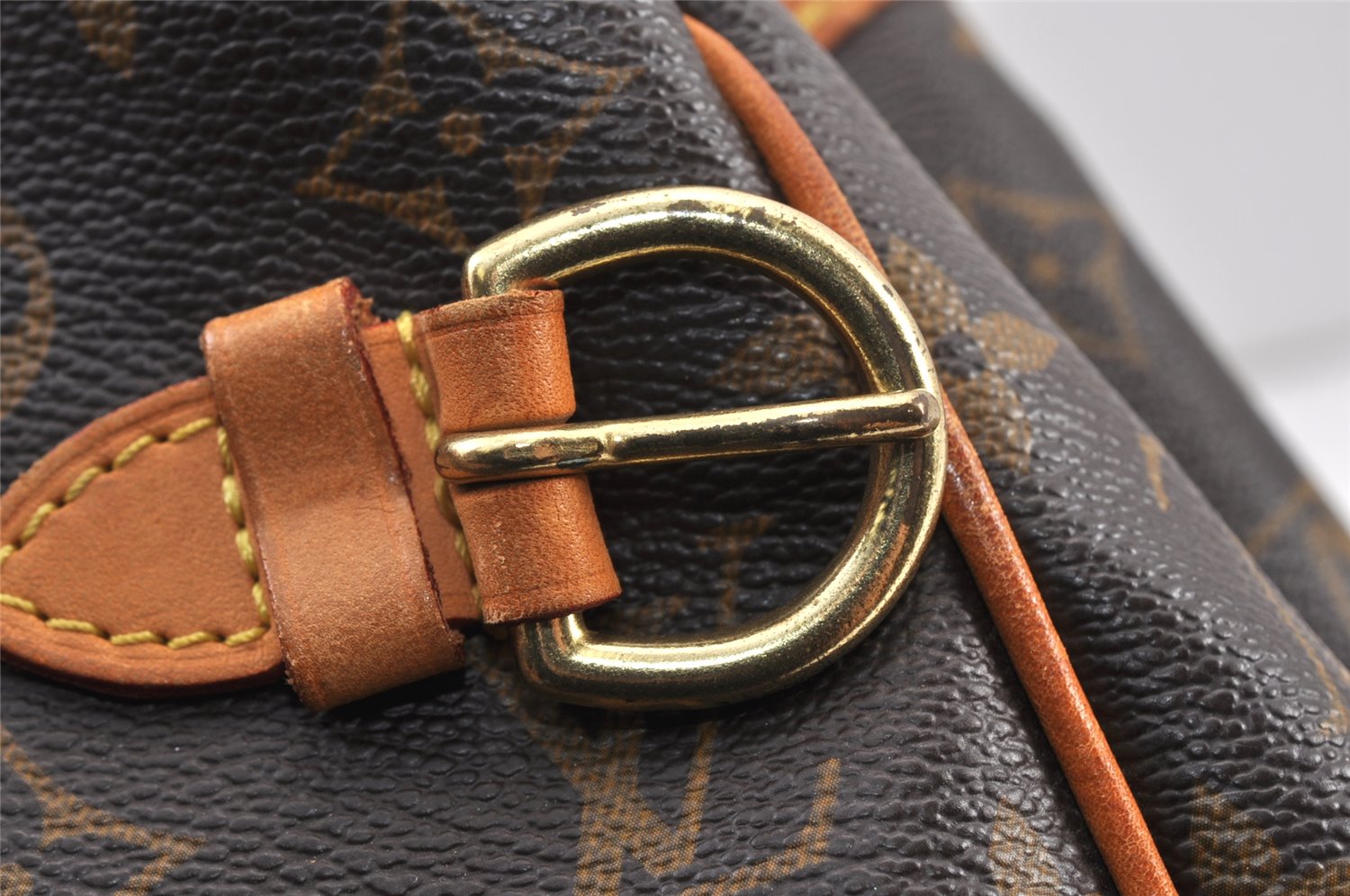 Authentic Louis Vuitton Monogram Batignolles Horizontal Tote Bag M51154 LV 1220K