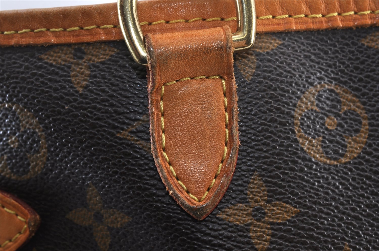 Authentic Louis Vuitton Monogram Batignolles Horizontal Tote Bag M51154 LV 1220K