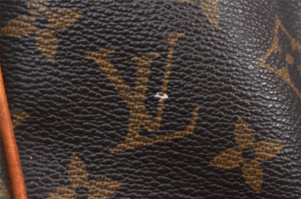 Authentic Louis Vuitton Monogram Batignolles Horizontal Tote Bag M51154 LV 1220K