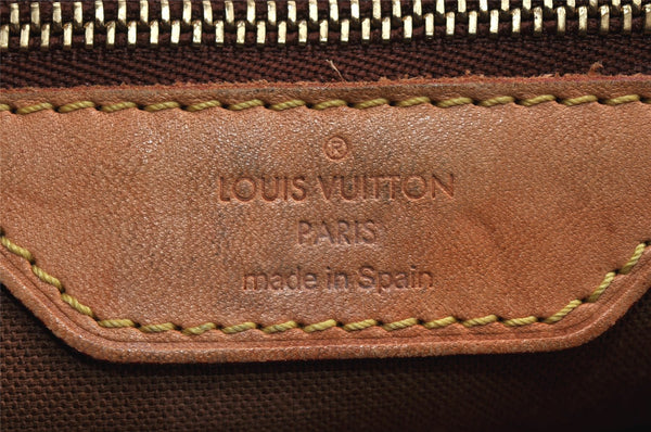 Authentic Louis Vuitton Monogram Batignolles Horizontal Tote Bag M51154 LV 1220K