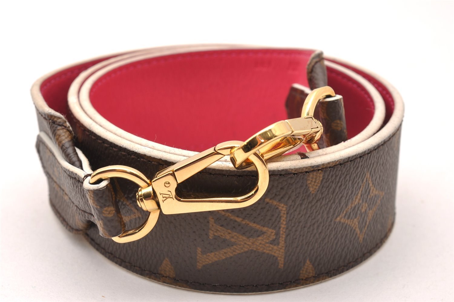 Authentic Louis Vuitton Monogram Shoulder Strap J02285 38.6