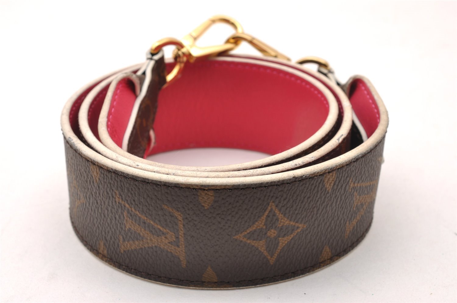 Authentic Louis Vuitton Monogram Shoulder Strap J02285 38.6