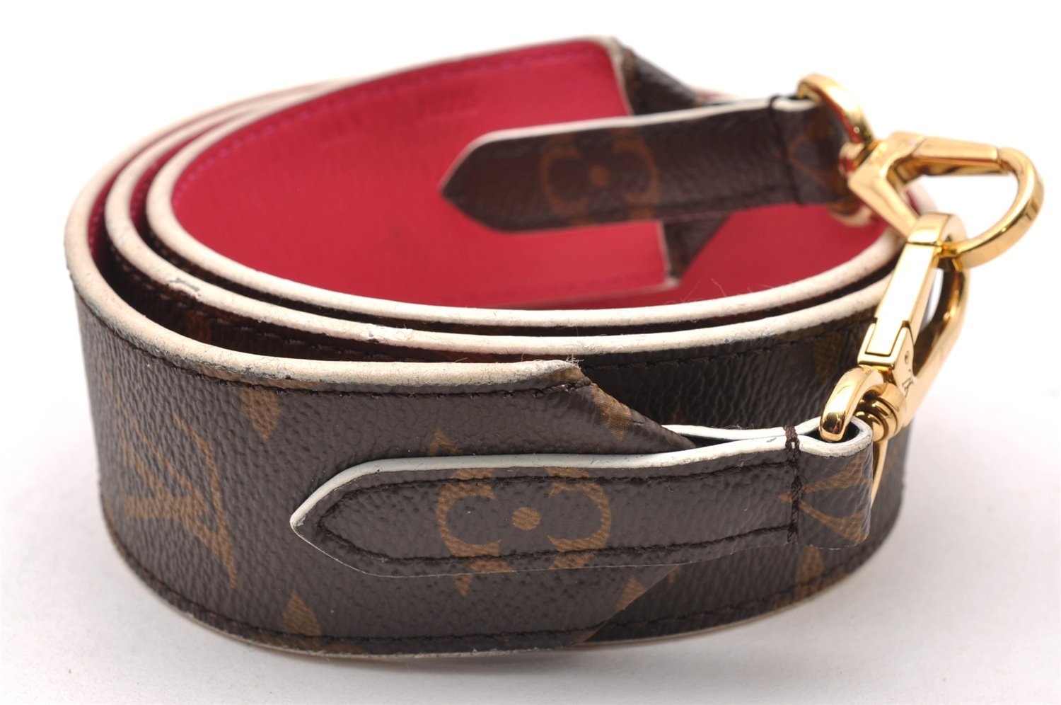 Authentic Louis Vuitton Monogram Shoulder Strap J02285 38.6