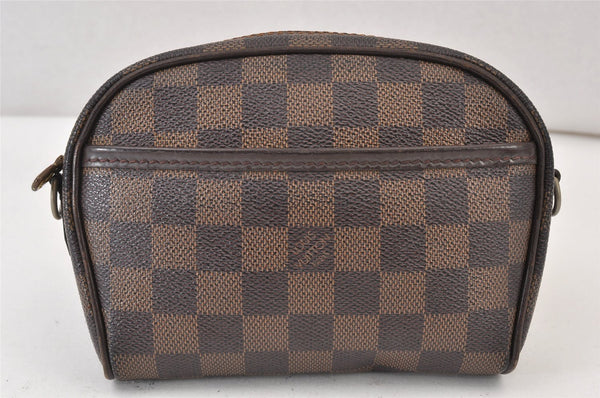 Authentic Louis Vuitton Damier Pochette Ipanema N51296 Shoulder Bag Junk 1221K