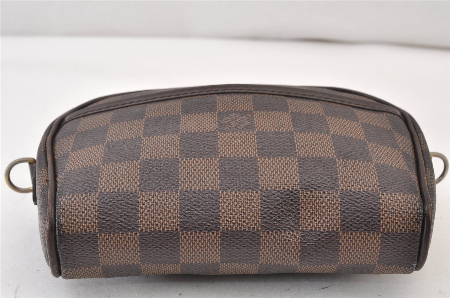 Authentic Louis Vuitton Damier Pochette Ipanema N51296 Shoulder Bag Junk 1221K