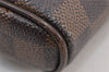 Authentic Louis Vuitton Damier Pochette Ipanema N51296 Shoulder Bag Junk 1221K