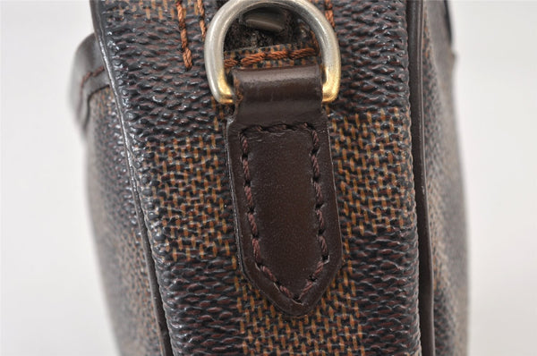 Authentic Louis Vuitton Damier Pochette Ipanema N51296 Shoulder Bag Junk 1221K