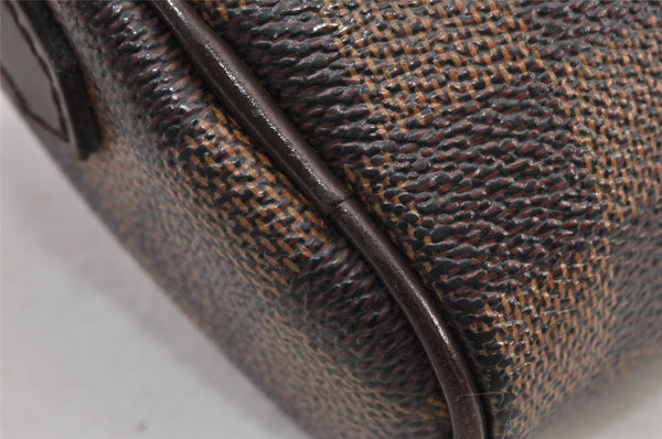 Authentic Louis Vuitton Damier Pochette Ipanema N51296 Shoulder Bag Junk 1221K