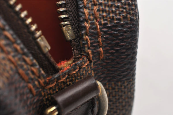 Authentic Louis Vuitton Damier Pochette Ipanema N51296 Shoulder Bag Junk 1221K