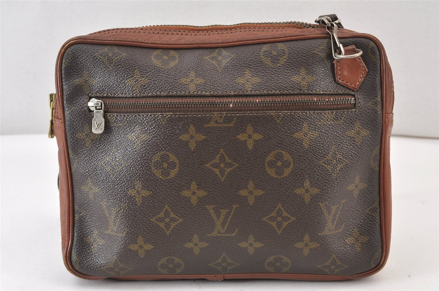 Authentic Louis Vuitton Monogram Shoulder Cross Body Bag Old Model LV 1222K