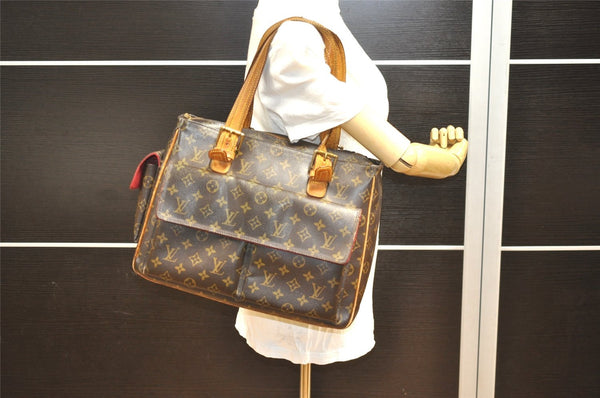 Authentic Louis Vuitton Monogram Multipli Cite Shoulder Tote Bag M51162 LV 1223I