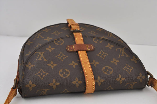 Authentic Louis Vuitton Monogram Chantilly MM Shoulder Bag M51233 Junk 1223J