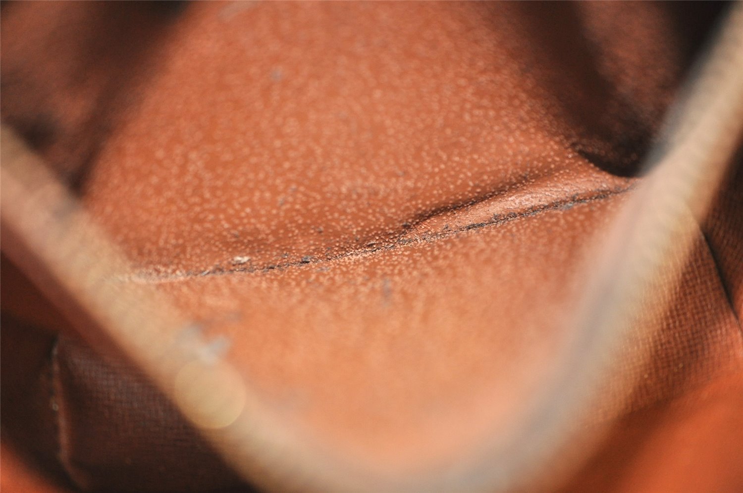 Authentic Louis Vuitton Monogram Chantilly MM Shoulder Bag M51233 Junk 1223J