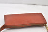 Authentic Louis Vuitton Epi Pochette Accessoires Pouch Brown M52953 LV 1224K