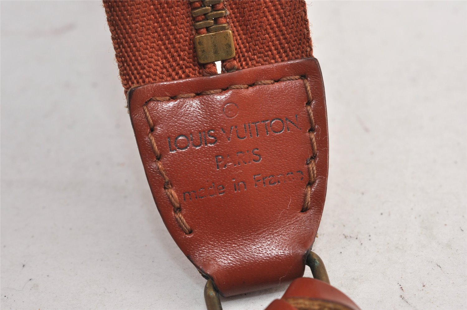 Authentic Louis Vuitton Epi Pochette Accessoires Pouch Brown M52953 LV 1224K