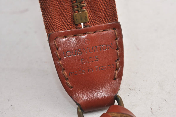 Authentic Louis Vuitton Epi Pochette Accessoires Pouch Brown M52953 LV 1224K