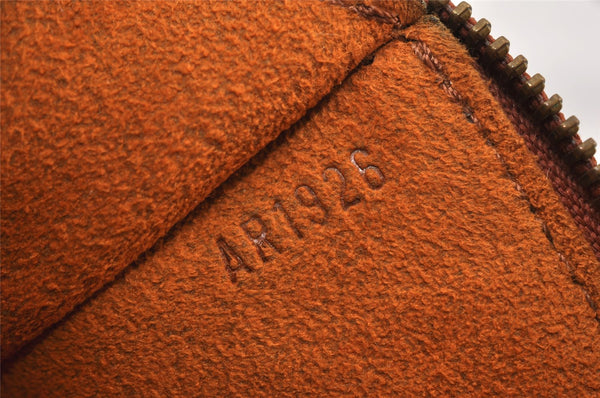 Authentic Louis Vuitton Epi Pochette Accessoires Pouch Brown M52953 LV 1224K