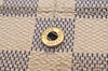 Authentic Louis Vuitton Damier Azur Portefeuille Sarah Wallet N61735 LV 1225I