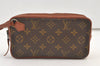 Auth Louis Vuitton Monogram Pochette Sport PM Clutch Hand Bag Old Model LV 1225K