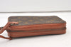 Auth Louis Vuitton Monogram Pochette Sport PM Clutch Hand Bag Old Model LV 1225K
