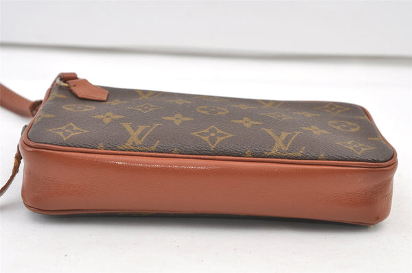 Auth Louis Vuitton Monogram Pochette Sport PM Clutch Hand Bag Old Model LV 1225K