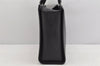 Authentic GUCCI Bamboo 2Way Shoulder Hand Bag Leather 0021035 Black 1227K