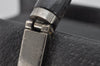 Authentic GUCCI Bamboo 2Way Shoulder Hand Bag Leather 0021035 Black 1227K