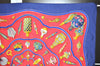 Authentic HERMES Carre 90 Scarf "Qu' importe le flacon…" Silk Navy 1229K