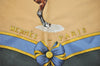 Authentic HERMES Carre 90 Scarf "ECOLE FRANCAISE D'EQUITATION" Silk Khaki 1230K