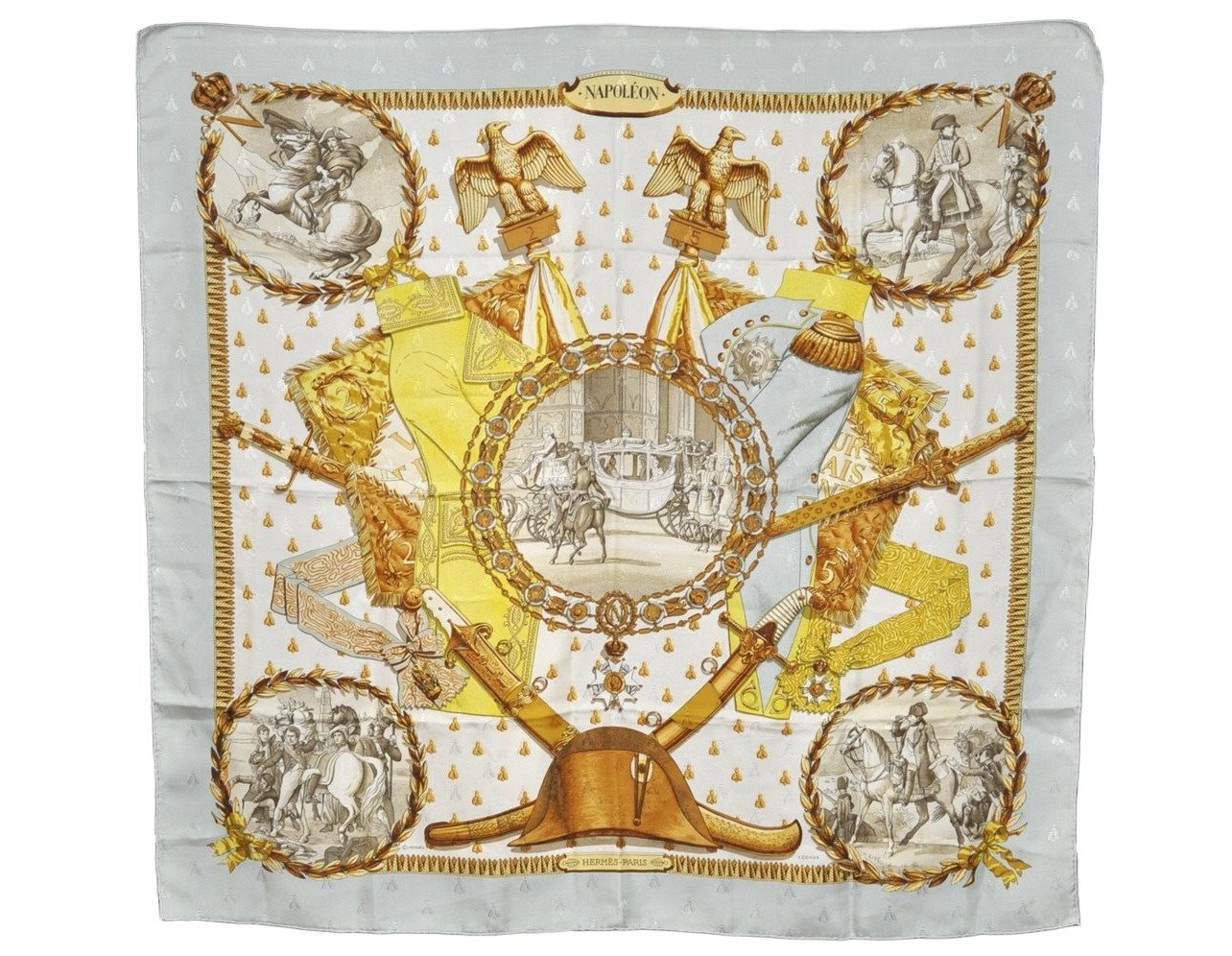 Authentic HERMES Carre 90 Scarf 