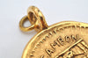 Authentic CHANEL Vintage 31 RUE CAMBON Pendant Top Charm Gold 1235K