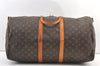 Authentic Louis Vuitton Monogram Keepall Bandouliere 55 M41414 Boston Bag 1236K