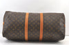 Authentic Louis Vuitton Monogram Keepall Bandouliere 55 M41414 Boston Bag 1236K