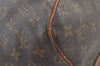 Authentic Louis Vuitton Monogram Keepall Bandouliere 55 M41414 Boston Bag 1236K