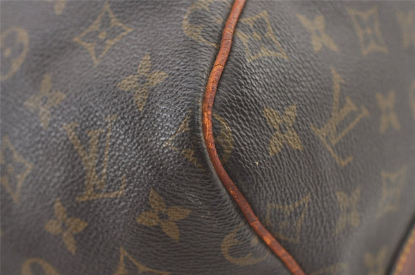 Authentic Louis Vuitton Monogram Keepall Bandouliere 55 M41414 Boston Bag 1236K