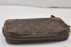 Authentic Louis Vuitton Monogram Marly Dragonne PM M51827 Clutch Hand Bag 1237K