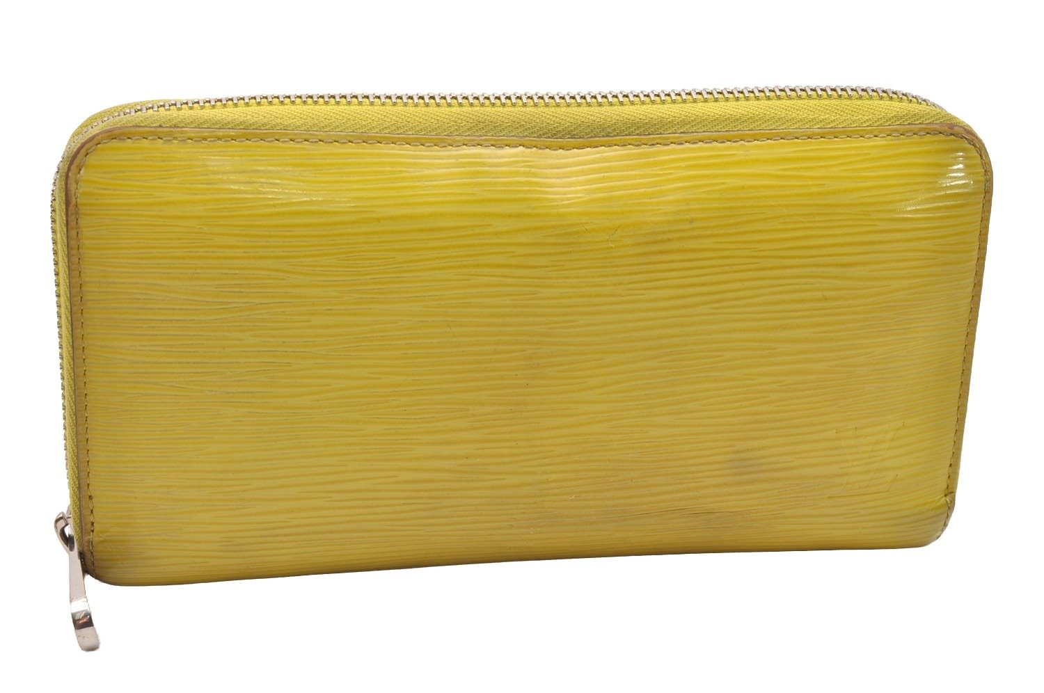 Authentic Louis Vuitton Epi Zippy Long Wallet Purse Yellow M60309 LV 1238J