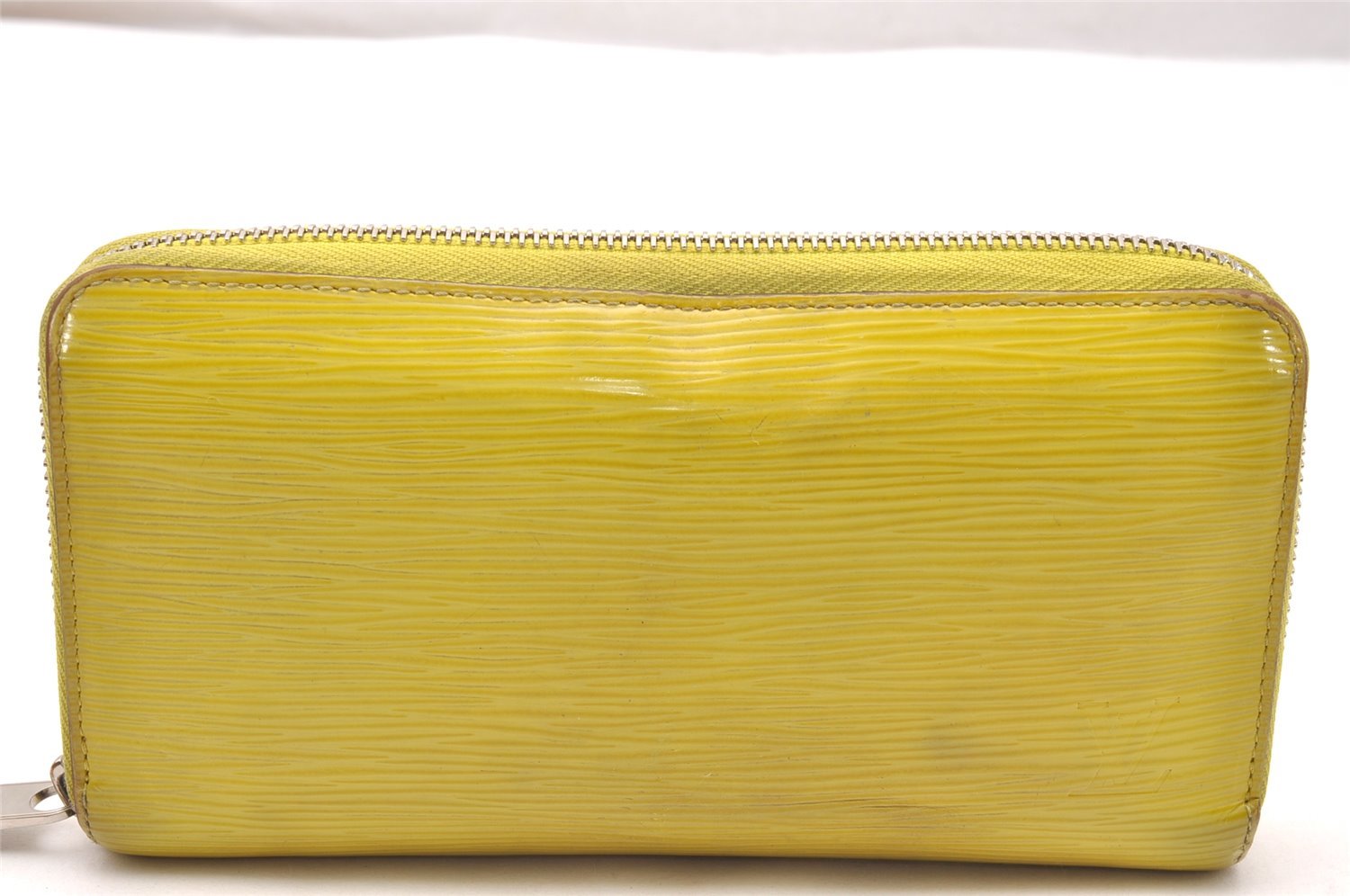 Authentic Louis Vuitton Epi Zippy Long Wallet Purse Yellow M60309 LV 1238J