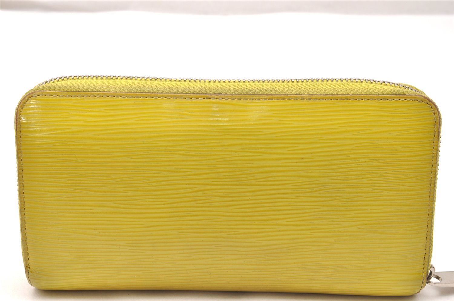 Authentic Louis Vuitton Epi Zippy Long Wallet Purse Yellow M60309 LV 1238J